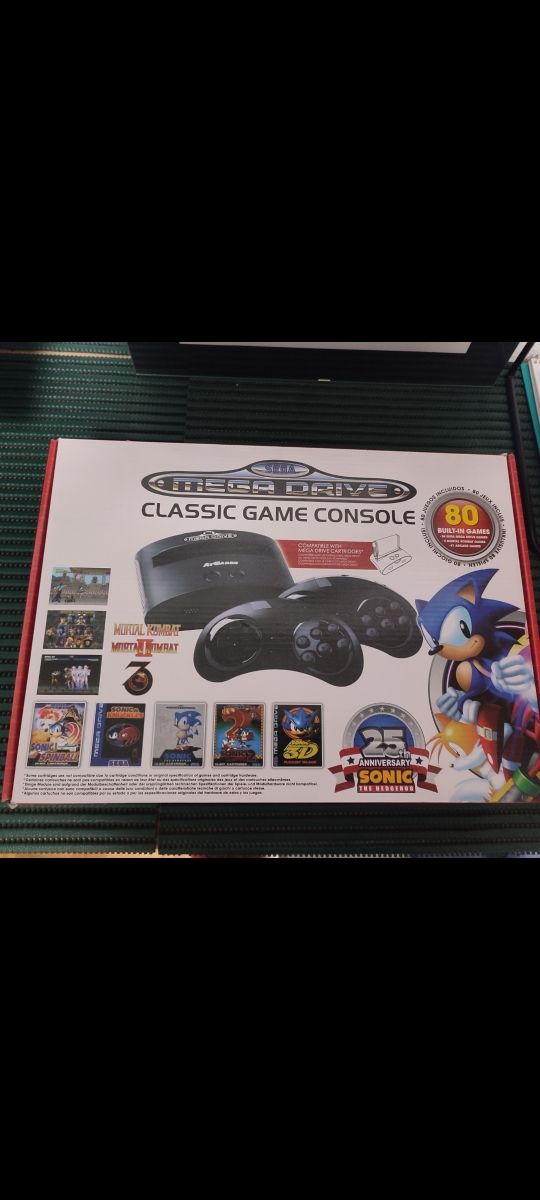 Mega Drive mini con 80 juegos