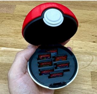 Custodia per gioco Pokeball per Nintendo Switch
