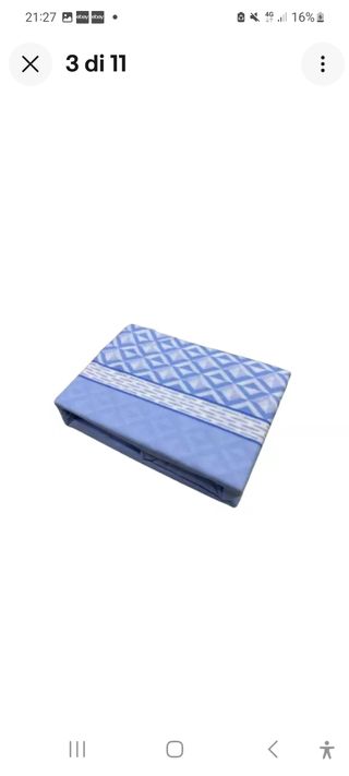 Lenzuola singole pile diversi colori