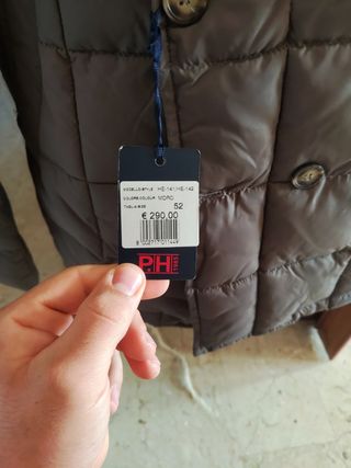 Cappotto uomo invernale taglia 52