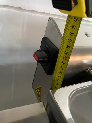 Freidora eléctrica 10+10l Movilfrit