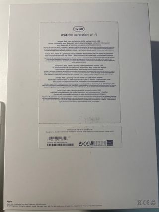 Ipad sexta generacion