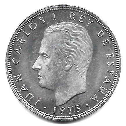 MONEDA ESPAÑA 1975-76. 100 pesetas. Juan Carlos I.