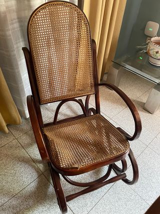 Sillas mecedora madera maciza