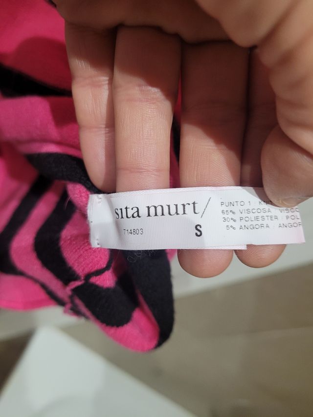 Jersey fucsia rayas negras Sita Murt