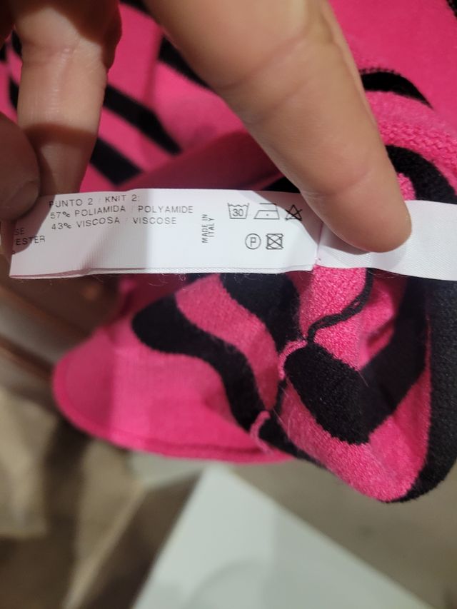 Jersey fucsia rayas negras Sita Murt