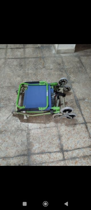 Silla de ruedas para subir escaleras