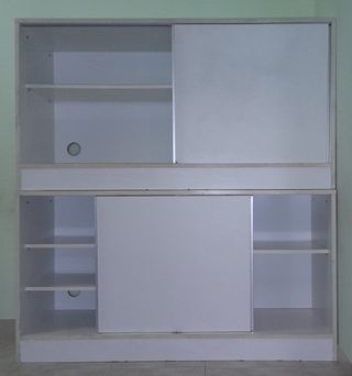 Armario archivador con puertas correderas