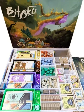 Inserto para el juego de mesa Bitoku