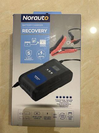 Cargador de baterias Norauto. Nuevo