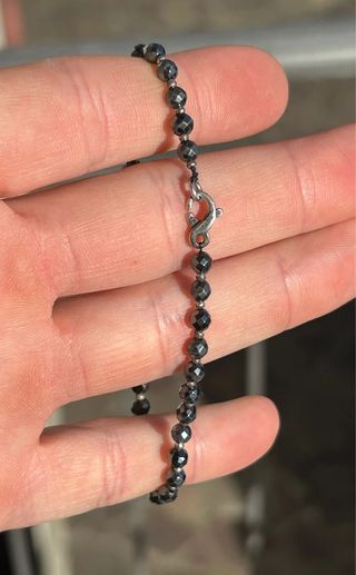 Bracciale braccialetto uomo donna unisex argento