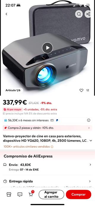 Proyector FULL HD