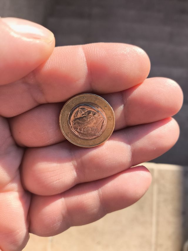Monedas de un euro eypo buo