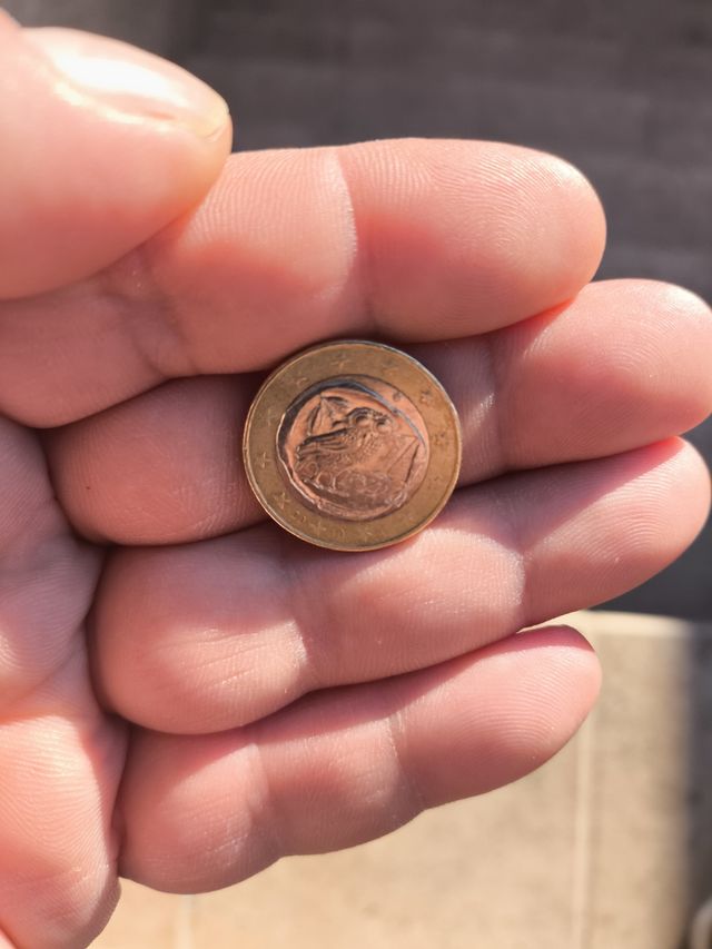 Monedas de un euro eypo buo