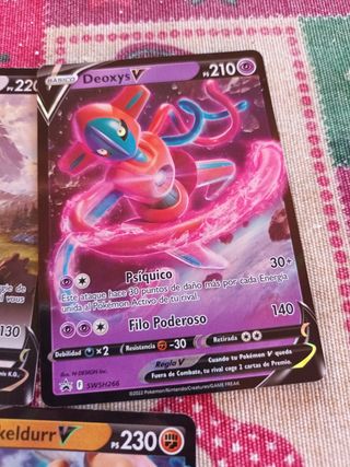 7 cartas pokemon V