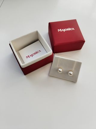 Preciosos pendientes perla Majorica