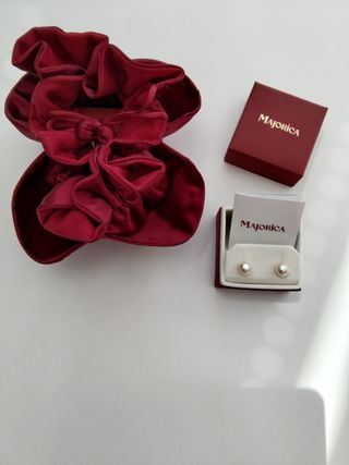 Preciosos pendientes perla Majorica