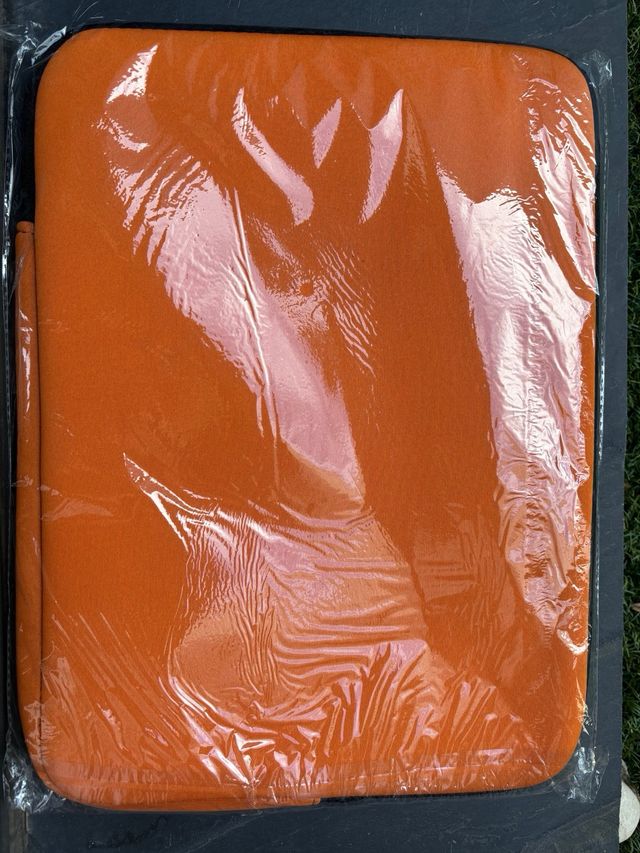 Custodia per laptop in neoprene arancione Obag