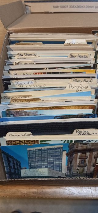 BARCELONA LOTE POSTALES