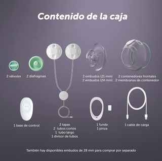 Saca. Leches doble elvie