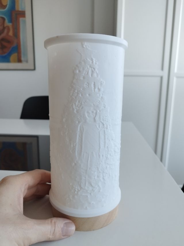 Lámpara litofania personalizada