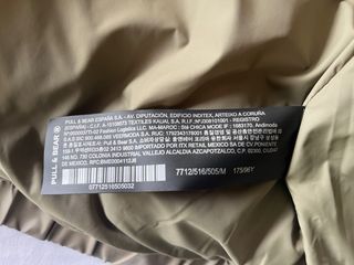 Cazadora Nueva. Talla M