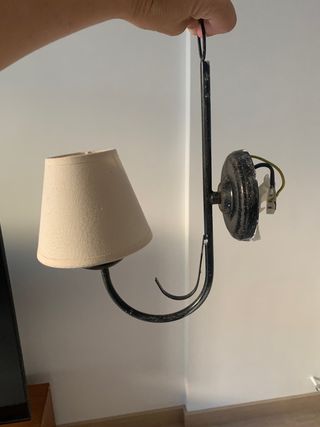 Lamparas pared. Juego de 2