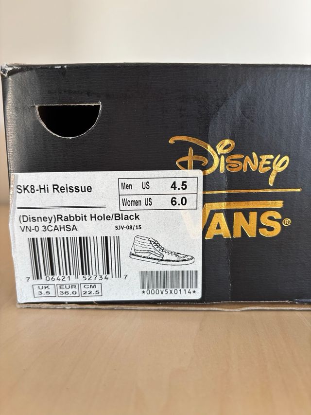 Zapatillas Vans x Disney Sk8Hi edición limitada