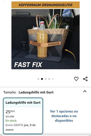 Organizador maletero/cofre CARCOMFORT