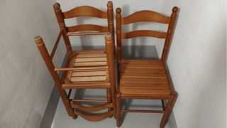 Mesa comedor extensible con sillas