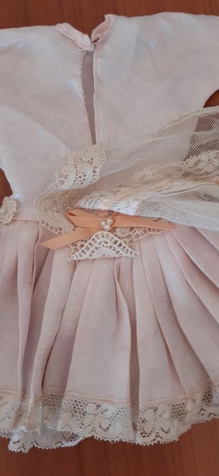 Vestito in seta vintage per bambola