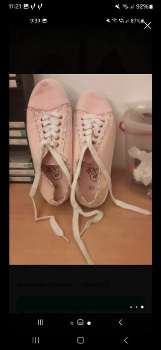 Lote Zapatillas Bambas mujer, 8 euros.
