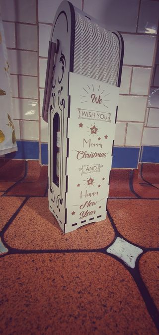 Caja para botellas