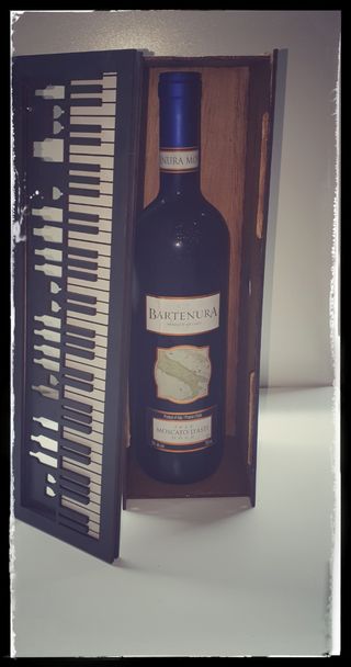 Caja para botellas