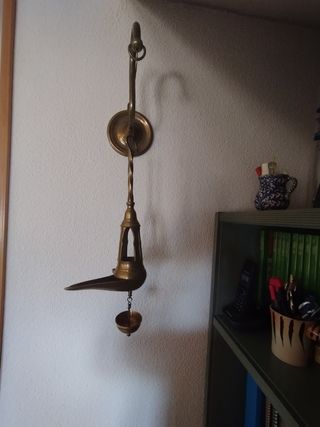 Candil de bronce, finales siglo XIX