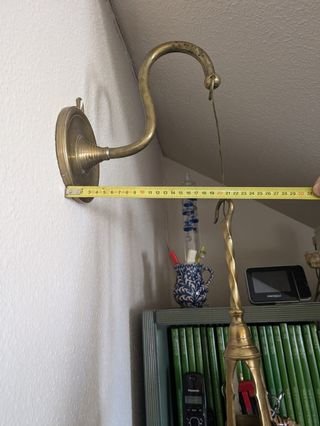 Candil de bronce, finales siglo XIX