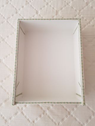 Caja vino portuguesa decorada vintage