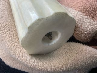 Pedestal mármol robusto 87x27 cm