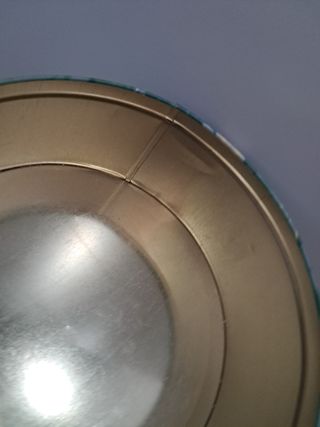 Set de 3 cajas metálicas con tapa vintag