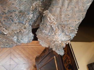 VESTIDO ANTIGUO DE SEDA