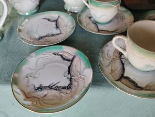 Juego de café siluro años 90