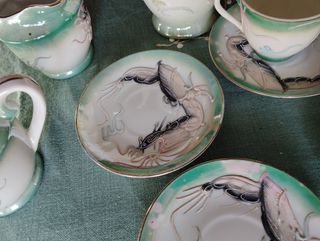 Juego de café siluro años 90