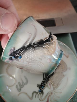 Juego de café siluro años 90