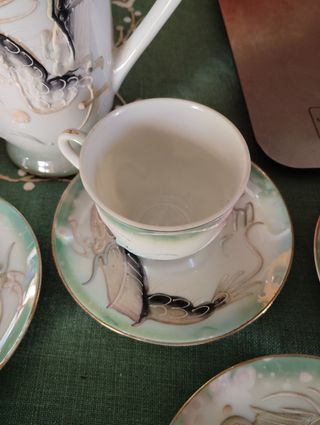 Juego de café siluro años 90