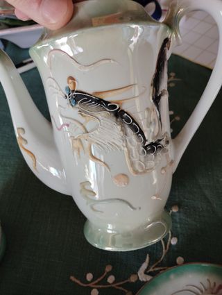 Juego de café siluro años 90