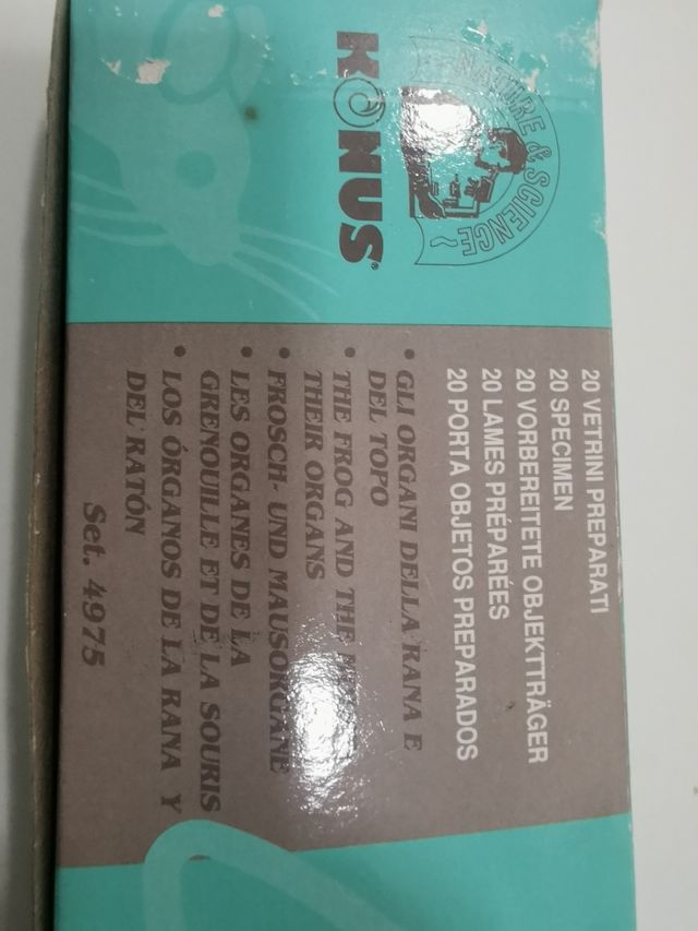 Microscopio de iniciación.