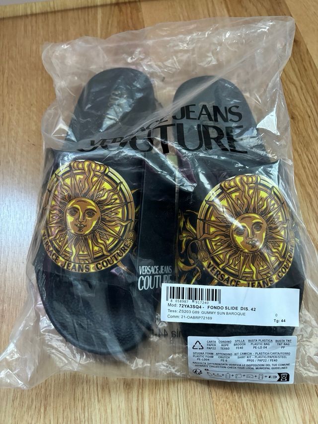 Chanclas Versace Jeans Couture Baroque 44