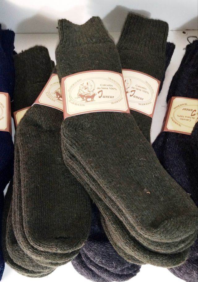 CALCETINES DE LANA PACK 2 PARES VARIOS COLORES NEW