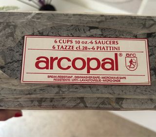 Juego de cafe arcopal