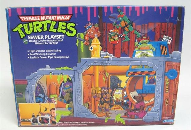 TMNT Sewer Playset 1989